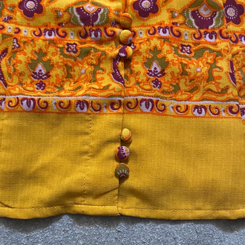 Urban Outfitters Yellow Floral Dress - Picture 2 of 6